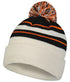 Pacific Headwear Knit Fold Over Pom-Pom Beanie